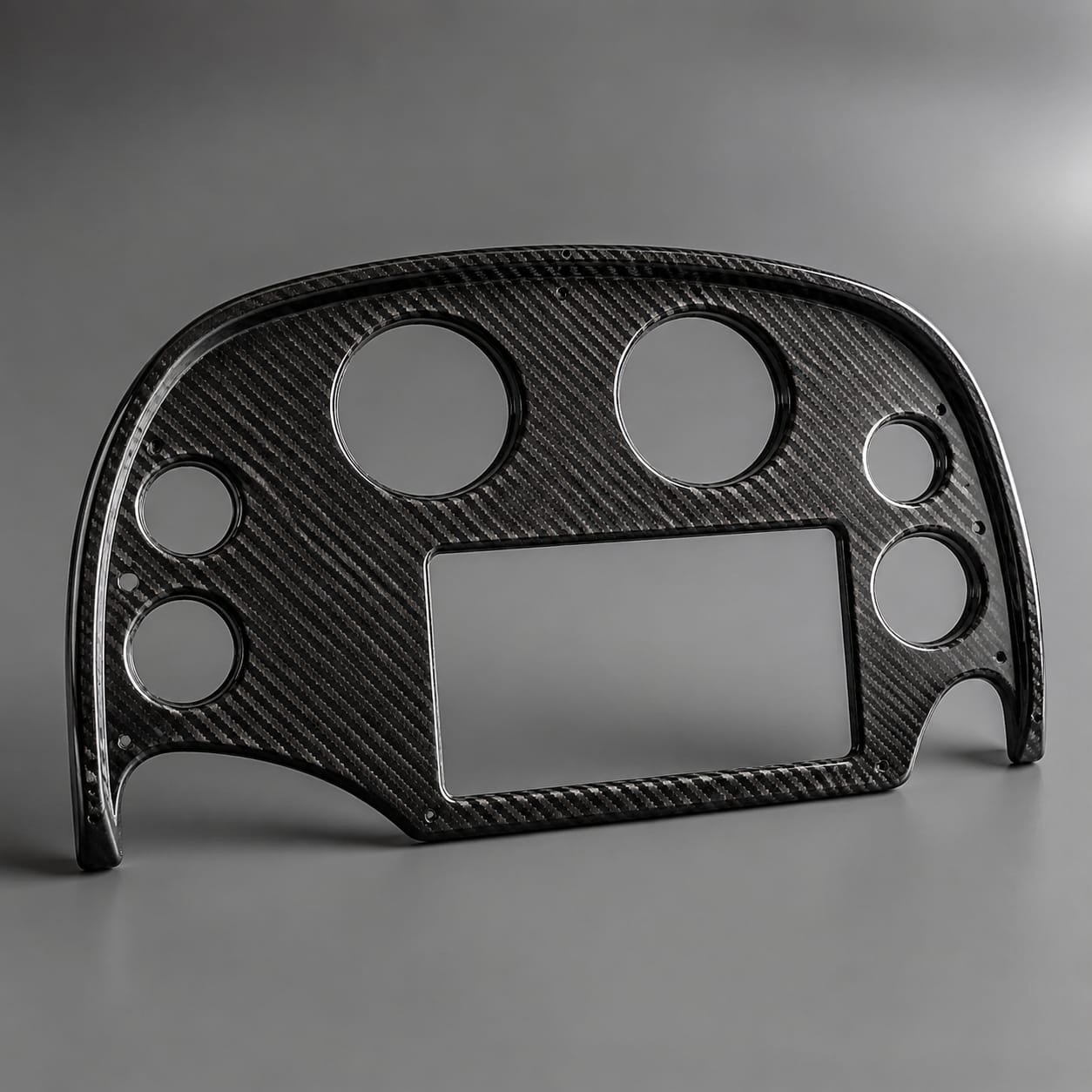 Carbon Fiber Marine Dashboard Panel