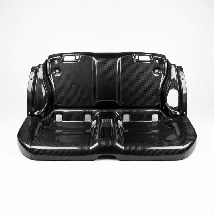 Carbon Fiber Rear Seat Panel