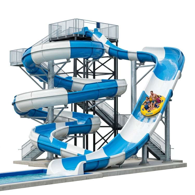Family Raft Slide