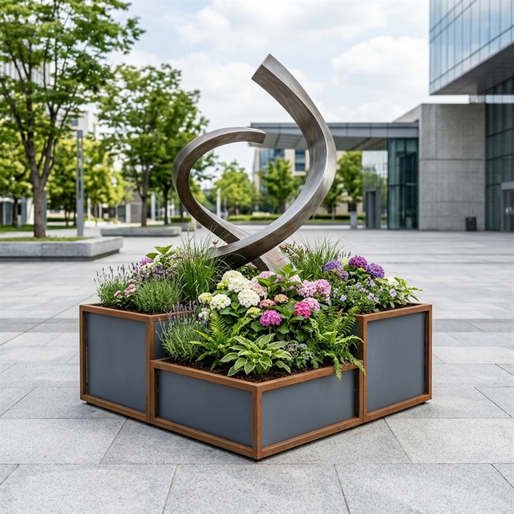 Flower Box Sculpture