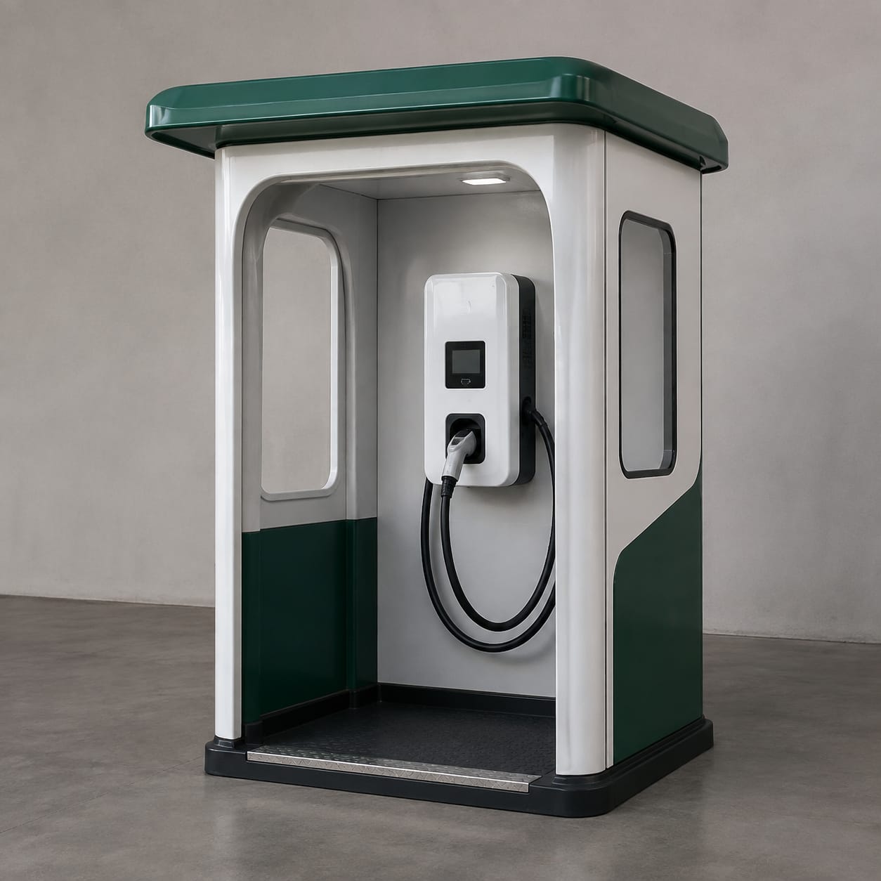 FRP Charging Station Booth