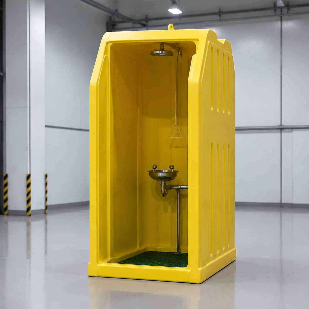 FRP Emergency Shower Enclosure