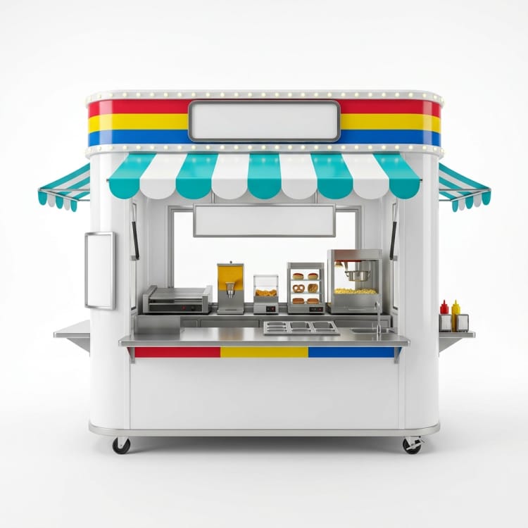 FRP Food Concession Booth
