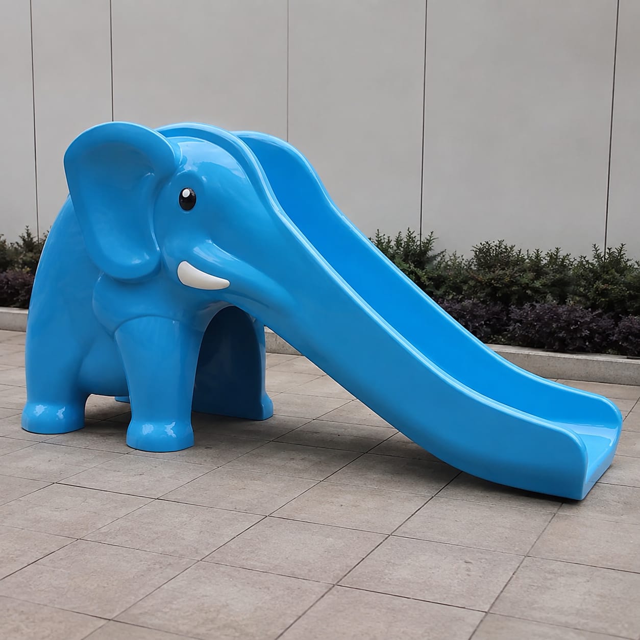 FRP Kiddie Elephant Slide
