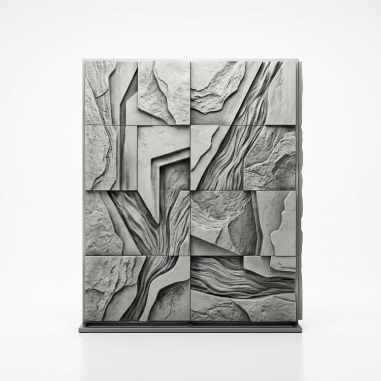 FRP Landscape Feature Wall