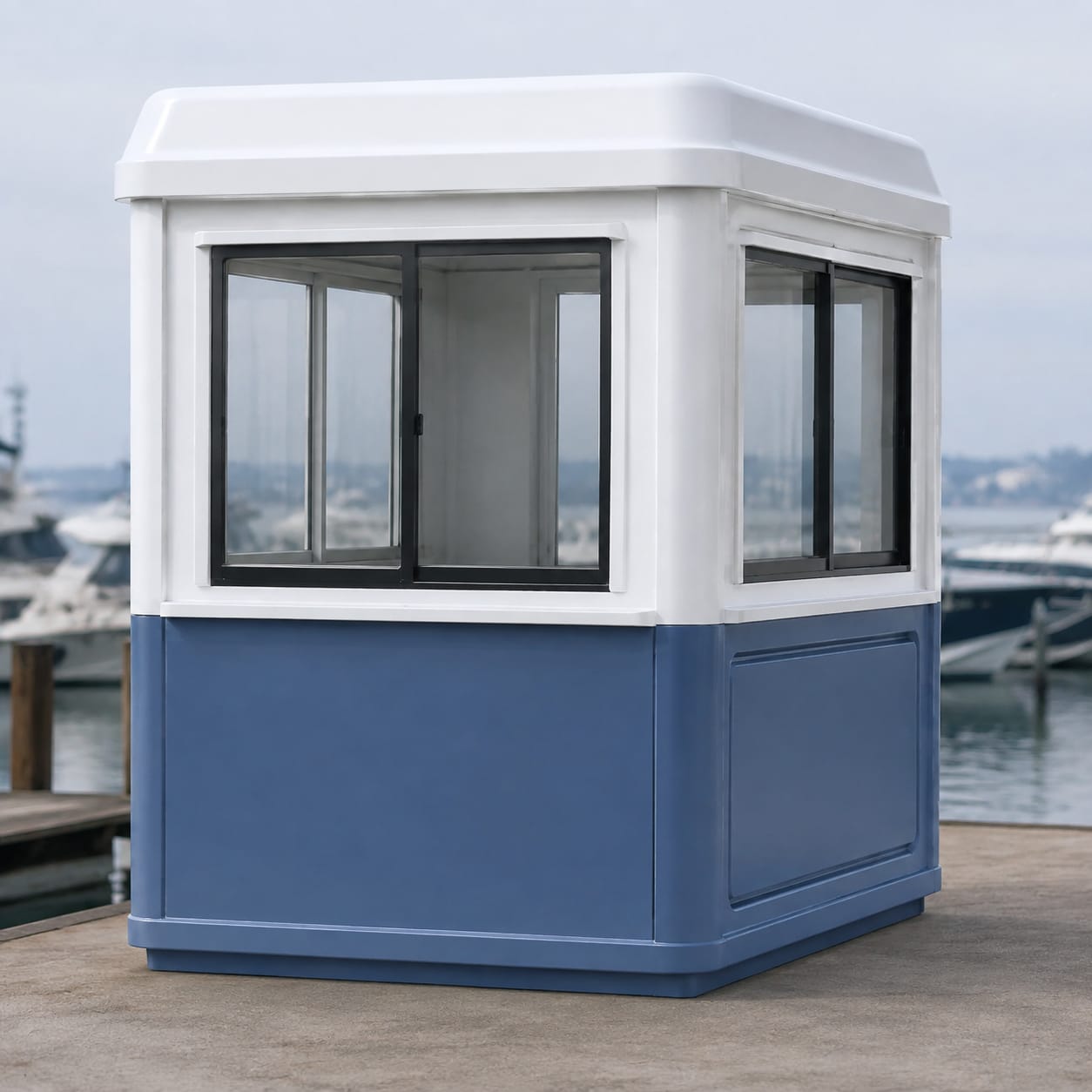 FRP Marina Service Booth