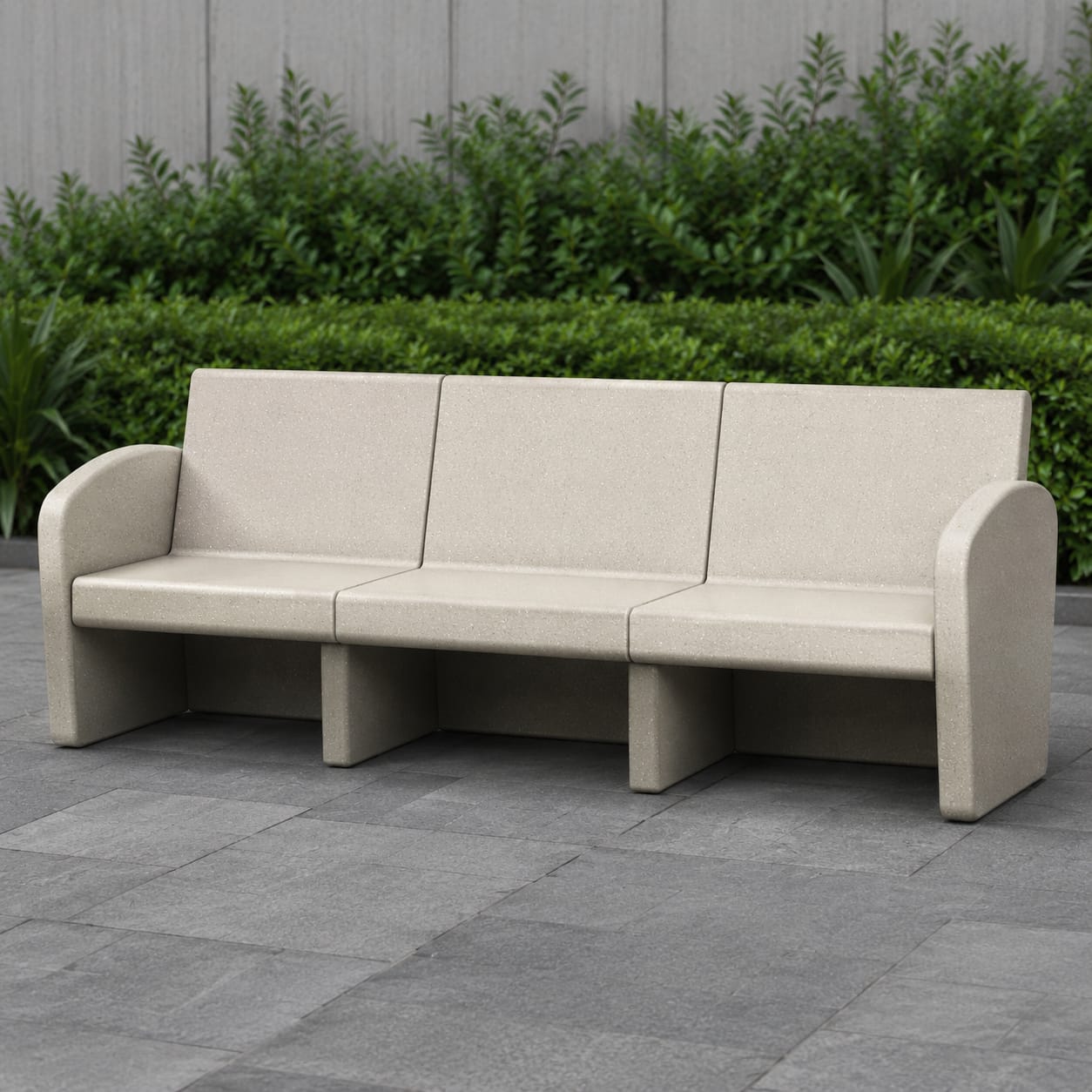 FRP Modular Park Bench