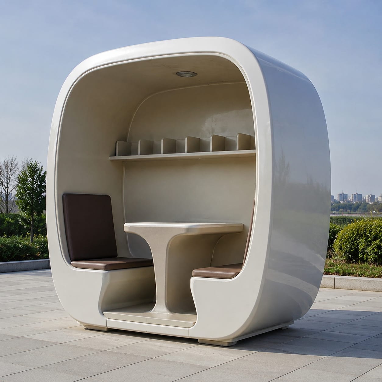 FRP Outdoor Reading Pod