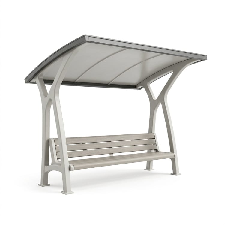 FRP Park Bench Shelter