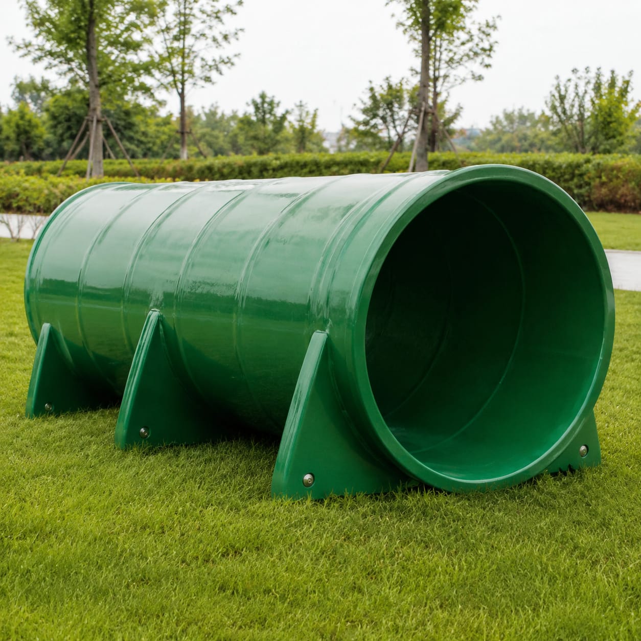 FRP Pet Park Agility Tunnel