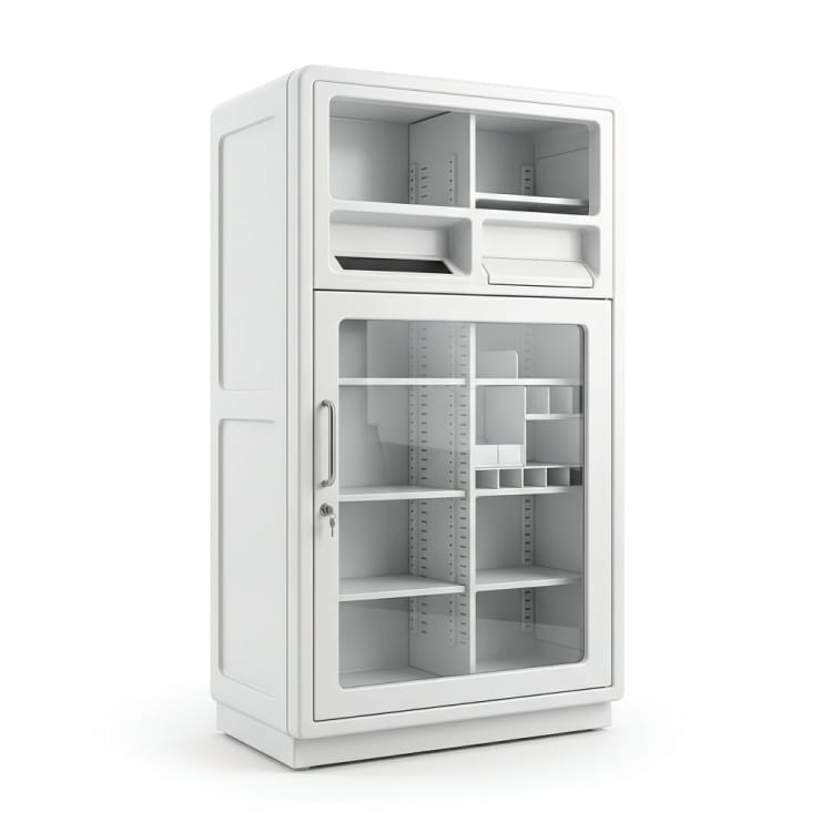 FRP Pharmacy Dispensing Cabinet Shell