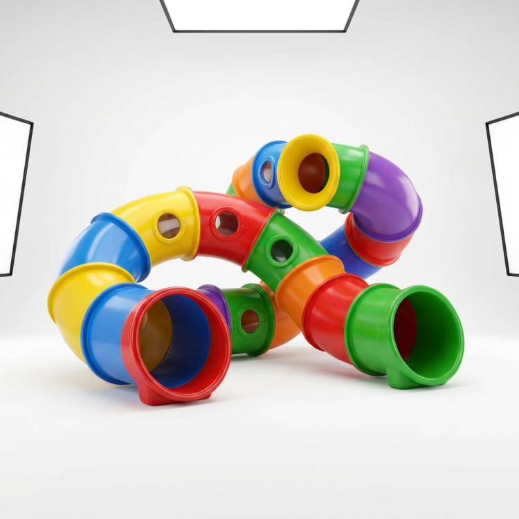 FRP Playground Tunnel Sculpture