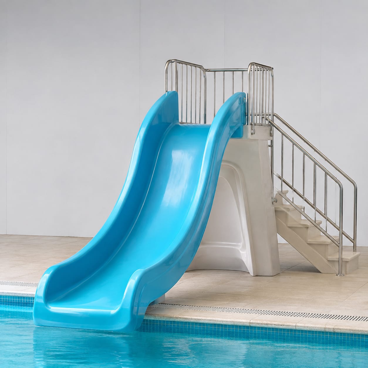 FRP Poolside Family Slide