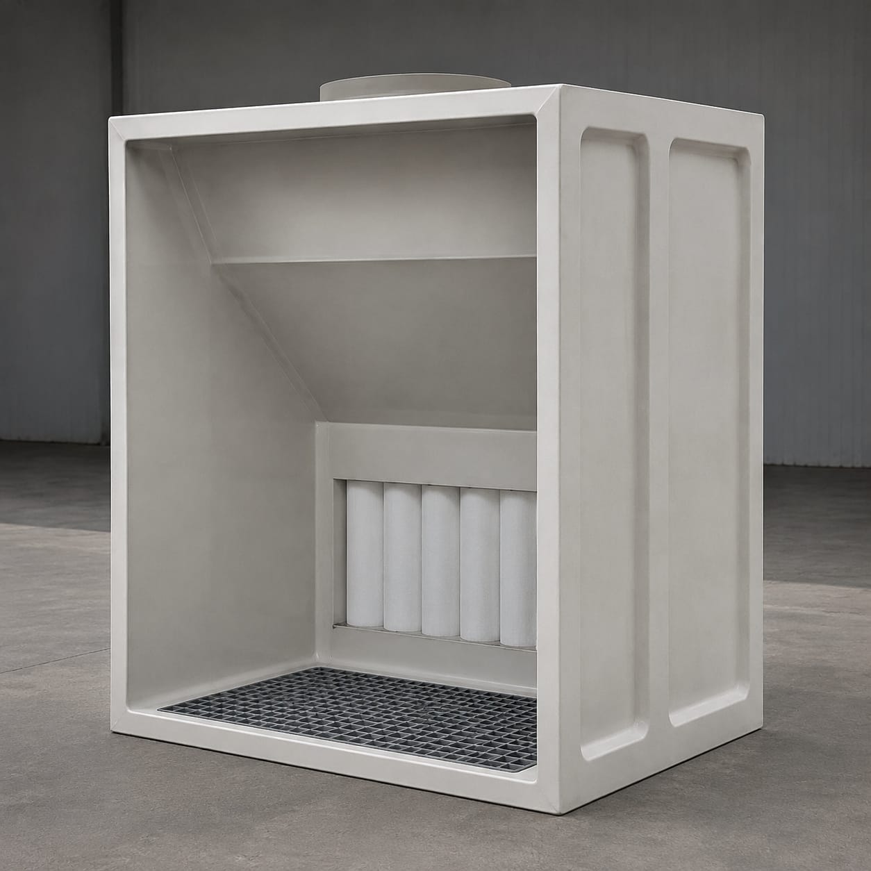 FRP Product Sampling Booth