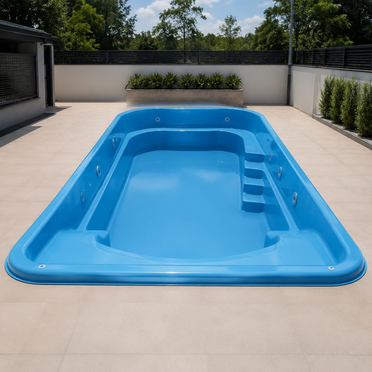 FRP Resort Villa Pool Shell