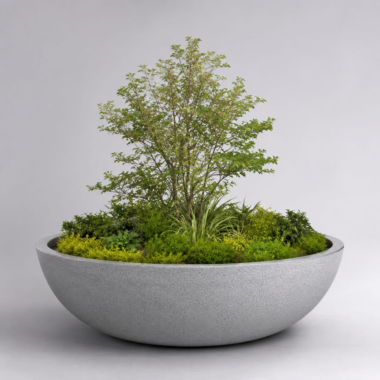 FRP Street Planter Bowl
