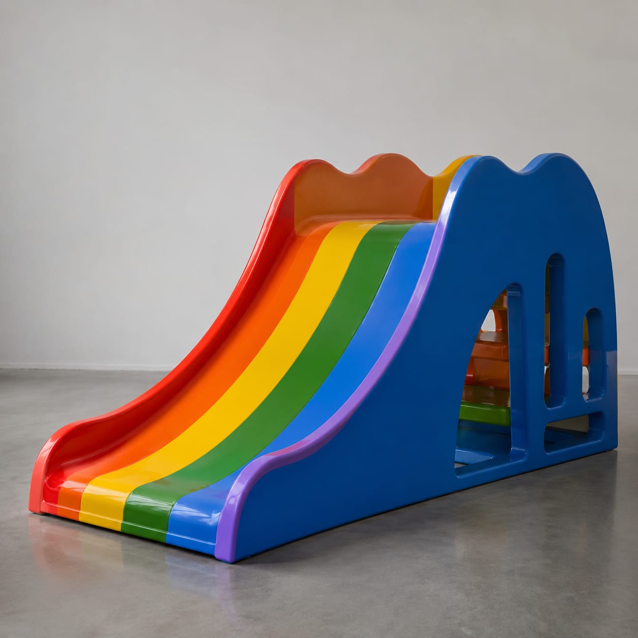 FRP Toddler Rainbow Slide