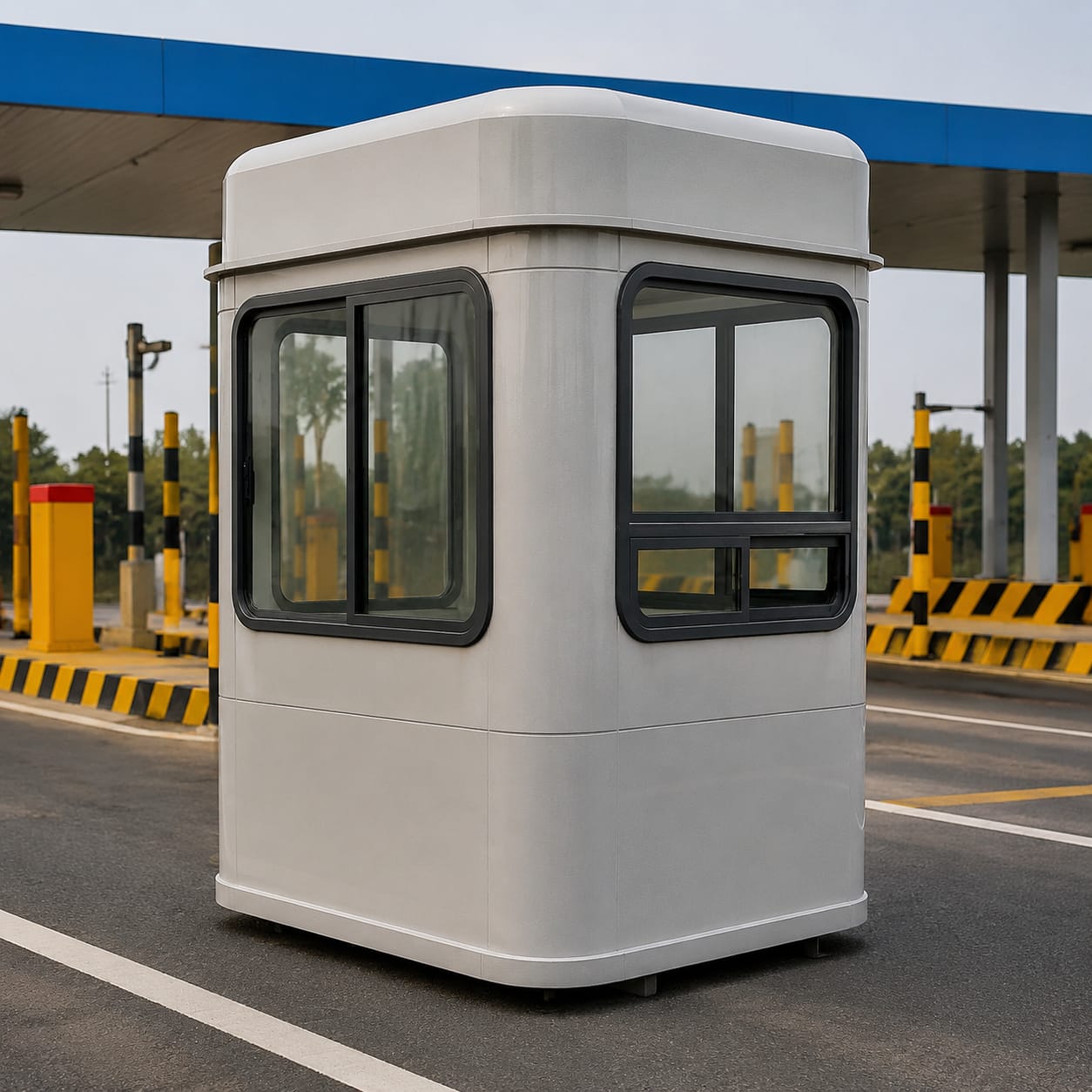FRP Toll Collection Booth