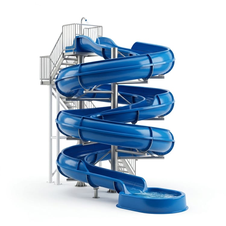 Spiral Water Slide